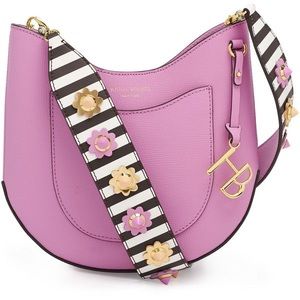Henri Bendel W57 Mini Crossbody Hobo Studded Strap